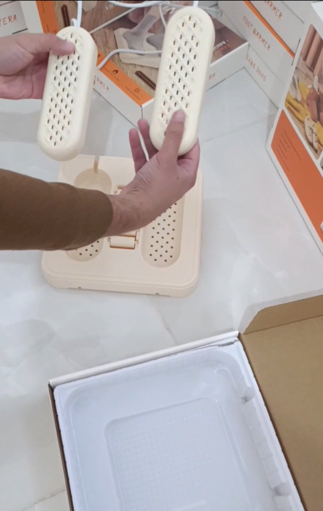 جهاز تسخين و تجفيف