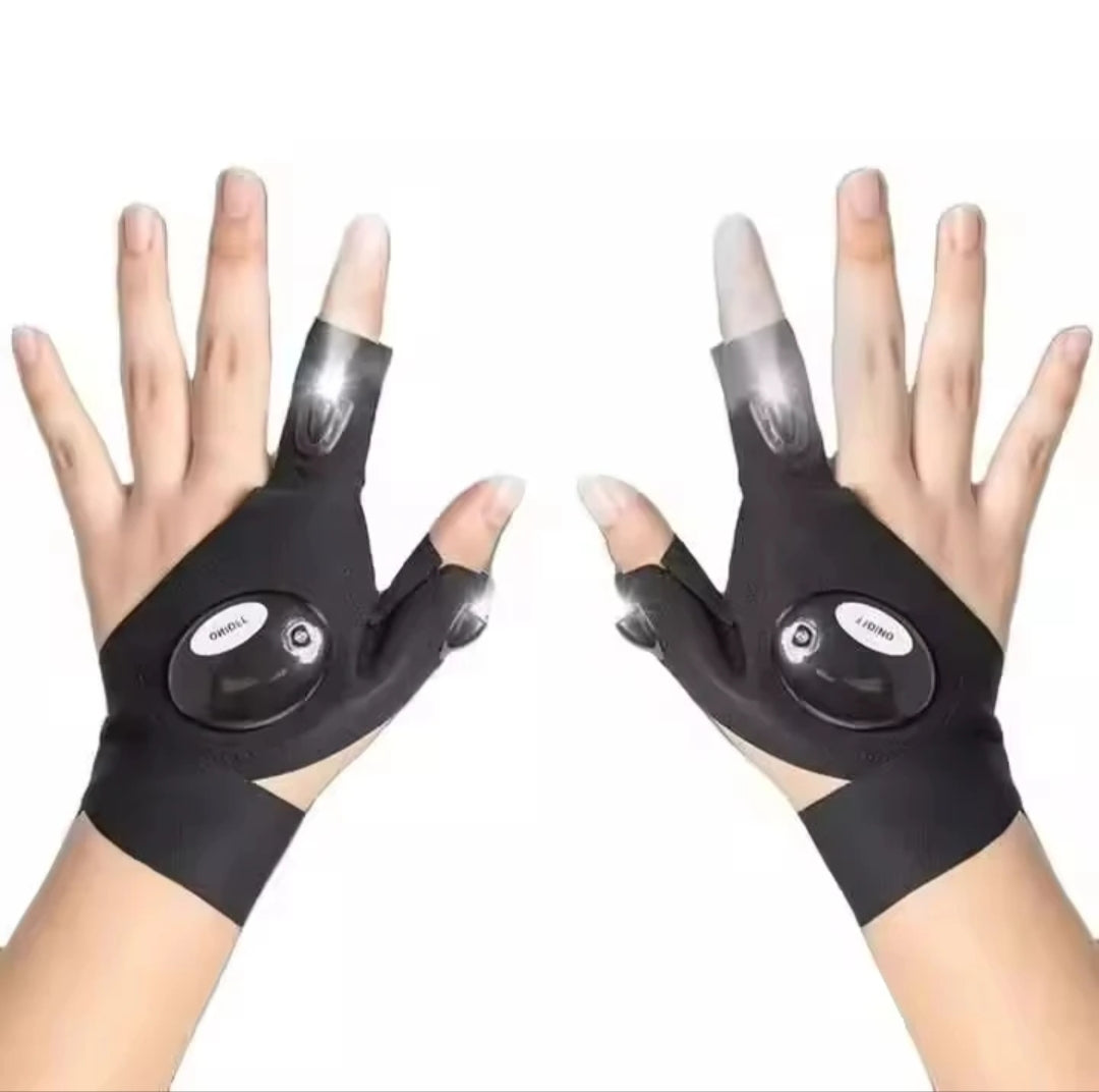 قفازات اضاءة ليلية